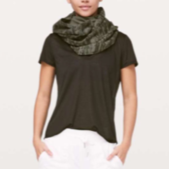Lululemon | Vinyasa Scarf *Cotton - Evergreen Camo - Picture 3 of 5